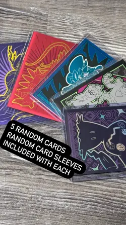 Brand New Pokemon Ultra Rare BULK LOT - 5 Random Mix Of EX/V/VMax/VStar/FA Cards - Image 3