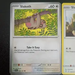 x12 Slakoth Vigoroth Slaking pokemon card Mixed Lot collection. v Holo Rare - Image 2