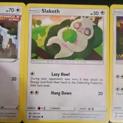 x12 Slakoth Vigoroth Slaking pokemon card Mixed Lot collection. v Holo Rare - Image 4