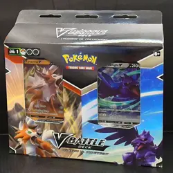V Battle Deck Bundle [Lycanroc V / Corviknight V] - Pokemon TCG Sealed Deck Kit - Image 3