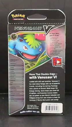 V Battle Deck [Venusaur V] - Pokemon TCG Sealed Deck Kit - Image 2