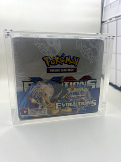 Pokemon XY Evolutions Booster Box (36 Packs) Factory Sealed w/ Acrylic Case - Image 1