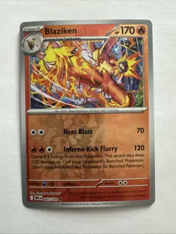 Pokemon TCG Blaziken - 042/182 Destined Rivals Reverse Holo NM EN - Image 1