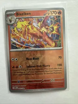 Pokemon TCG Blaziken - 042/182 Destined Rivals Reverse Holo NM EN - Image 3