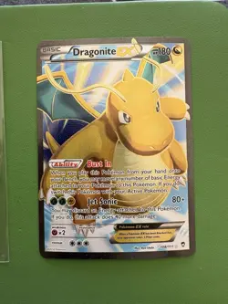 Pokemon TCG - XY Furious Fists 108/111 Dragonite EX Full Art Ultra Rare - MP (2) - Image 3