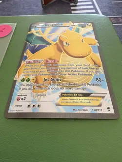 Pokemon TCG - XY Furious Fists 108/111 Dragonite EX Full Art Ultra Rare - MP (2) - Image 4