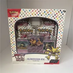 Pokemon TCG Scarlet & Violet 151 Alakazam ex Collection Booster Box English - Image 1