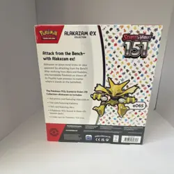 Pokemon TCG Scarlet & Violet 151 Alakazam ex Collection Booster Box English - Image 2