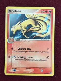 Pokemon TCG Emerald #38/106 Ninetales LP - Image 1