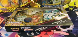 🔥Pokemon Unown V & Lugia V Special Collection Box New/Sealed Crown Zenith!🔥 - Image 5