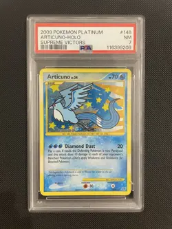 PSA 7 NM Articuno Holo #148 Pokemon Platinum Supreme Victors 2009 - Image 1