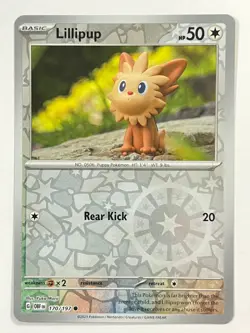 Lillipup 170/197 Reverse Holo Common - Obsidian Flames Pokemon TCG Near Mint NM - Image 1