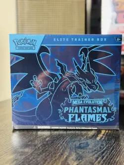 Pokemon Mega Evolution Phantasmal Flames Elite Trainer Box ETB Sealed - Image 1