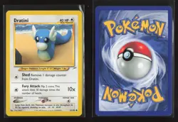Dratini 63/105 Common Neo Destiny Pokemon NM - Image 1