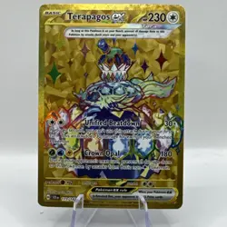Terapagos ex - 173/142 - Pokemon Stellar Crown Secret Rare NM Hyper Rare FA - Image 4