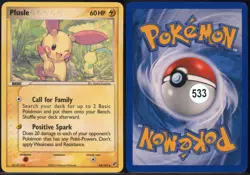 Plusle 44/107 Uncommon Deoxys Pokemon NM - Image 1