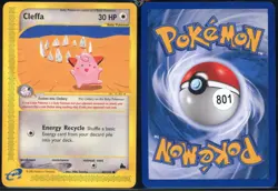 Cleffa 48/144 Common Skyridge Pokemon NM - Image 1