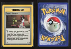 Good Manners 111/132 Uncommon Gym Heroes Pokemon NM - Image 1
