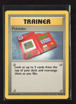 Pokedex 87/102 Uncommon Base Set Pokemon NM - Image 2