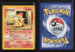 Cyndaquil 57/111 Common Neo Genesis Pokemon LP - Image 1