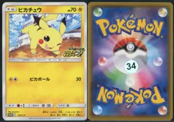 Pikachu 125/S-P Promo Sword & Shield Promos Pokemon Japanese NM - Image 1