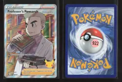 Professor's Research (Professor Oak) 024/025 Rare Ultra Celebrations Pokemon NM - Image 1