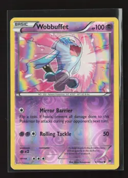 Wobbuffet 67/162 Reverse Holo Uncommon BREAKthrough Pokemon NM - Image 2