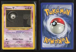 Unown [C] 57/105 Uncommon Neo Destiny Pokemon NM - Image 1