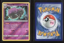 Weezing 29/68 Reverse Holo Rare Hidden Fates Pokemon NM - Image 1