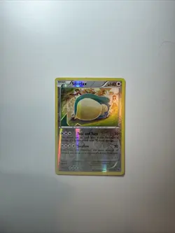 Pokemon TCG Snorlax Fates Collide 77/124 Reverse Holo Rare MP - Image 1