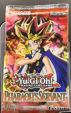 (5 Packs) Yu-Gi-Oh! TCG Pharoh's Servant Sealed Packs 9 Card Packs - Image 1