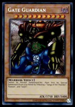 Yu-Gi-Oh TCG Metal Raiders (Worldwide English) #MRD-EN000 Gate Guardian ScR - Image 1