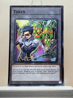 Token: Vizor & T.G. Blade Blaster TKN5-EN021 Supreme Darkness Unlimited SEALED - Image 1