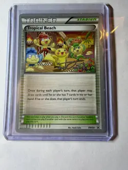 Tropical Beach BW50 World Championship 2014 Trent Orndorff Non Holo Pikachu - Image 2