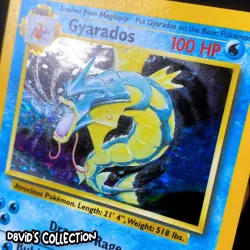 ( CA SELLER ) Gyarados 006/102 Base Set Holo Pokemon TCG - HP/DMG - Image 2