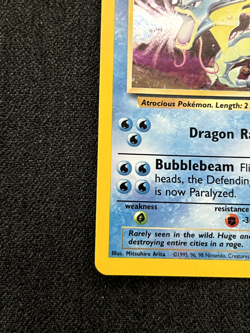 Pokemon TCG Gyarados 006/102 Base Set Holo LP - Image 3