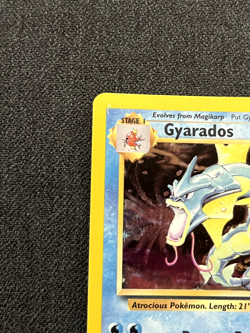 Pokemon TCG Gyarados 006/102 Base Set Holo LP - Image 4
