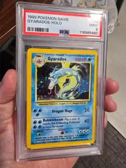 PSA 9 Gyarados 006/102 Base Set Holo Pokemon TCG - Image 2