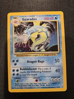 Gyarados 006/102 Base Set Holo Pokemon TCG - Image 1