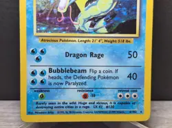 Pokemon Gyarados 006/102 Base Set Holo Rare 1999 Vintage WOTC TCG - Image 4