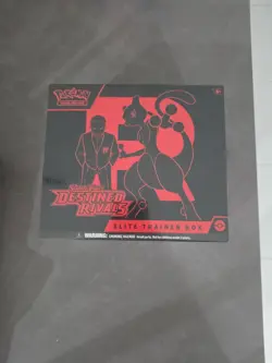Destined Rivals Scarlet & Violet Pokemon TCG Sealed Elite Trainer Box ETB - Image 1