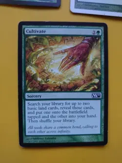 MTG card x3 Cultivate, Wood Elves, Llanowar Elves 3 green cards - Image 3