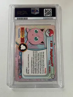 1999 Topps Pokemon TV Animation Edition Series 1 Jigglypuff #39 PSA 10 GEM MINT - Image 2