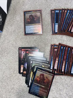 Battle for Baldur's Gate Commander Deck Draconic Dissent OPENED Sleeved USED - Image 2