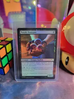 Purple Pentapus Magic The Gathering Avatar: The Last Airbender Foil Common NM - Image 1
