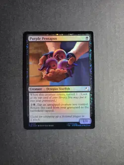 Purple Pentapus Magic The Gathering Avatar: The Last Airbender Foil Common NM - Image 2