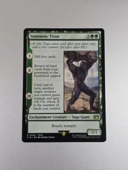 Summon: Titan - Final Fantasy #204 Rare - NM - Magic the Gathering Non-Foil - Image 1