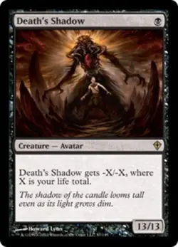 1x Near Mint, English Death's Shadow - Worldwake - Image 1