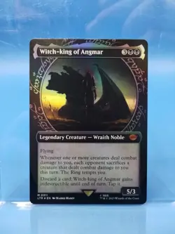 MTG Witch-King of Angmar *SHOWCASE FOIL* Lord of the Rings 0311 NM - Image 1