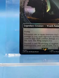 MTG Witch-King of Angmar *SHOWCASE FOIL* Lord of the Rings 0311 NM - Image 4